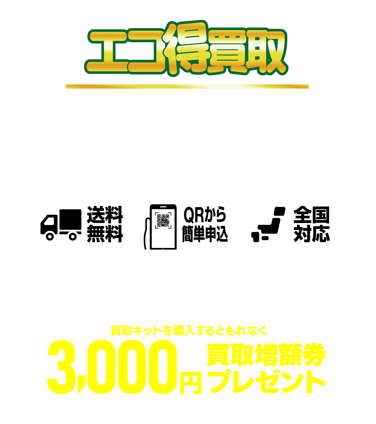 エコ得買取キットのご案内