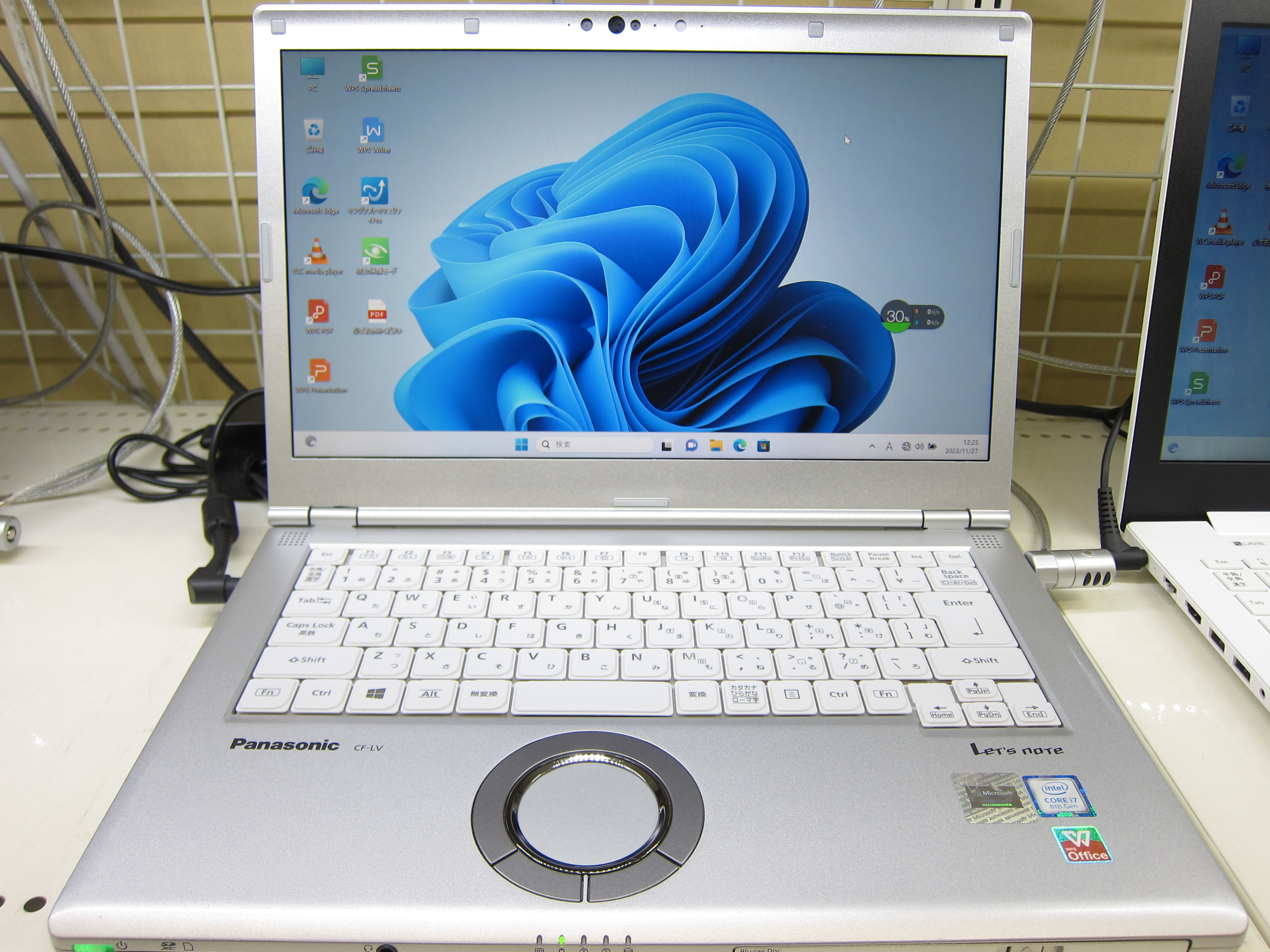 【中古パソコン】Panasonic Let'snote CF-LV7