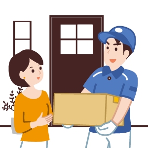 梱包し発送
